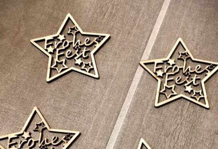 Geschenkanhänger „Frohes Fest“